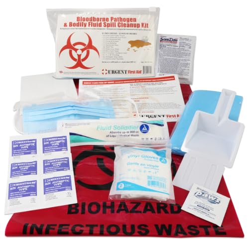Urgent First Aid 22 Piece Bodily Fluid Pack