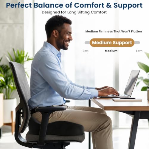 BlissTrends Memory Foam Seat Cushion