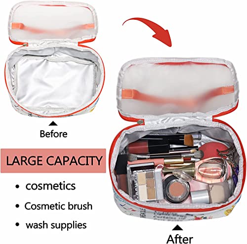 PXTIDY Wedding Day Emergency Kit Miss To Mrs Bride Survival Bag Bridal Shower Cosmetic Toiletry Organizer Future Mrs Gift(Bride-LT)4