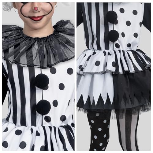 Disfraz de payaso para niñas talla pequeña miniatura 5