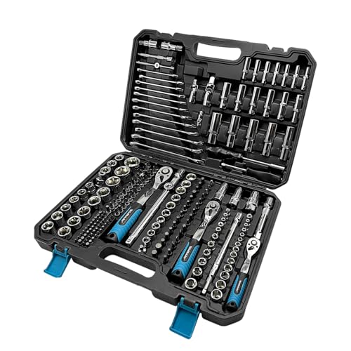 WinHolder Ratchet Wrench Socket Set DIY Tools, Bits, with Case (216PCS) - Image 3
