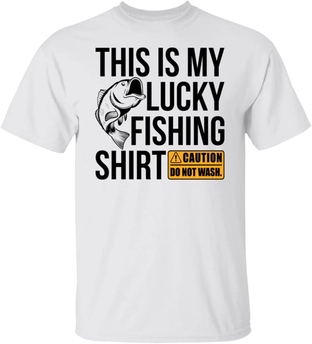 Men's This is My Lucky Fishing Shirt T-Shirt
