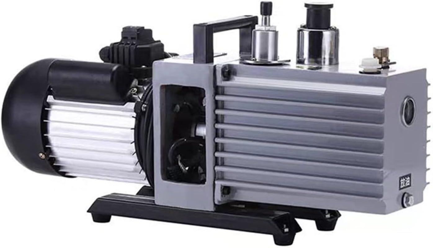 Adjustable Small Submersible Pump Rotary Vane Vacuum Pump 2XZ-1/2 Two-Stage high-Speed Repair air Conditioner Refrigerator Small Industrial air Pump Oil Pump Tool (Color : 2XZ-1, Size : 220V)