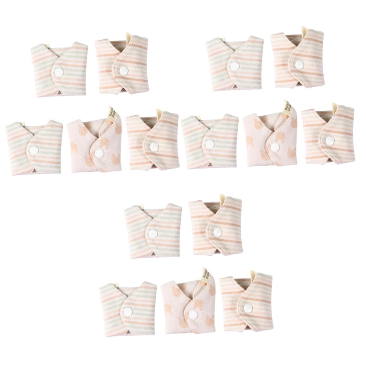 15pezzi Assorbenti Igienici Riutilizzabili Lavabili e Traspiranti Per Design Casuale Assorbimento e Comfort Ottimale Ciclo Mestruale