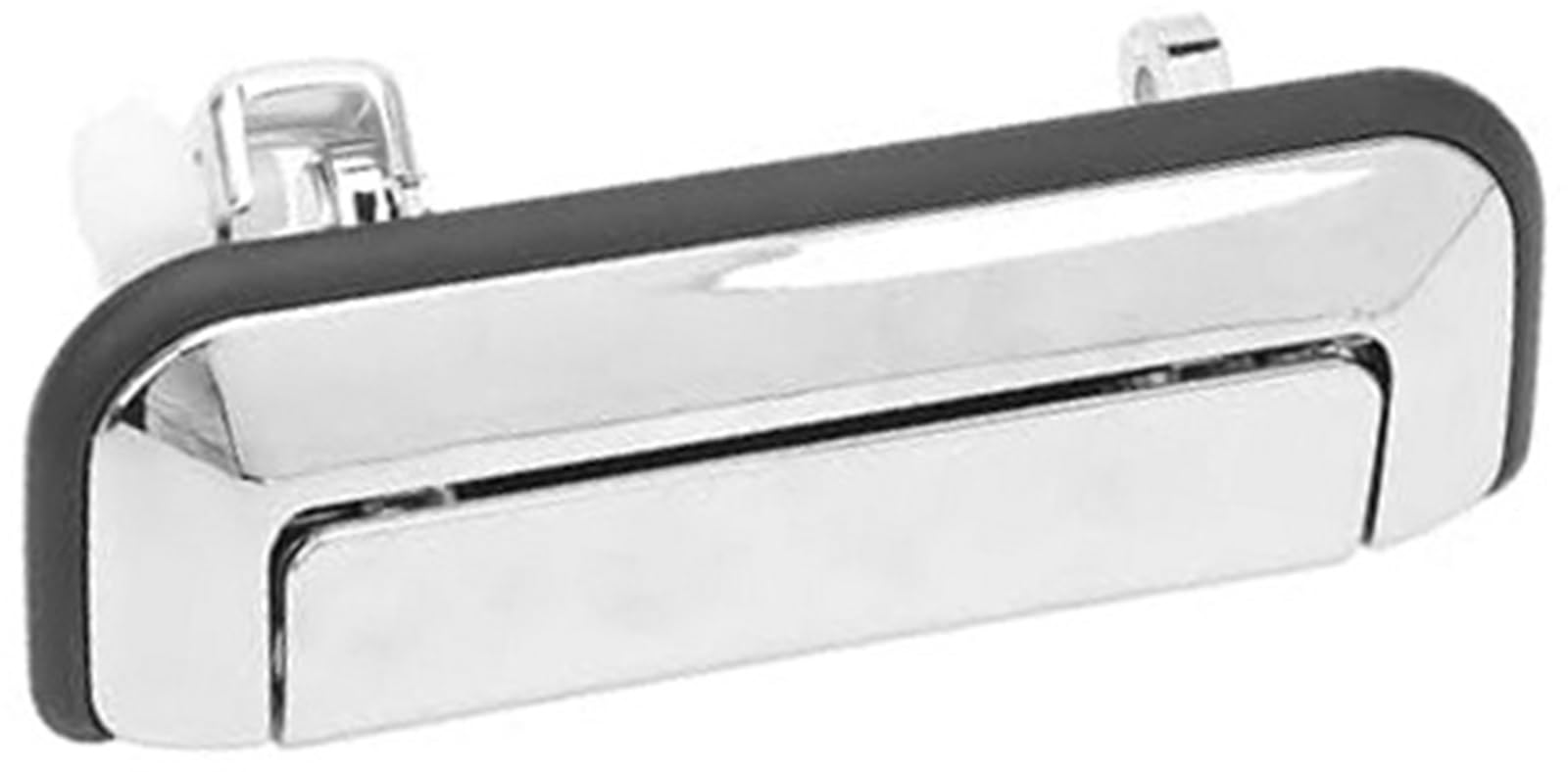 Vectzeta Black Right Front Door Mb421498 Mb144540 For Aramox Car Exterior Door Handle Snap On Abs Chrome Plated Outside, For L200 L300 Car Outer Handle Cover(Black Right Front Door Mb421498 Mb144540)