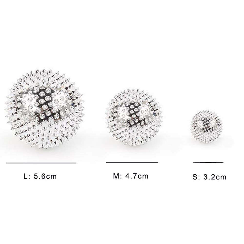 1Pair Magnetic Hand Palm Acupuncture Ball Pain Relief Massager Acupuncture Acupressure Health Care