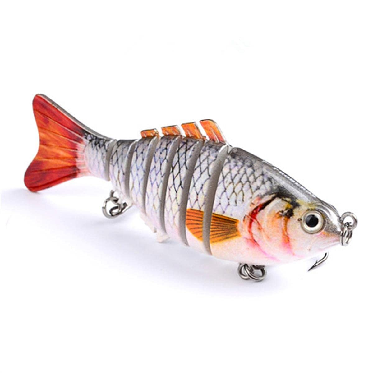 YJBEAPT 1 pièces appâts de pêche à la traîne Nager Wobbler appâts durs multi-sections100mm15g matériel de pêche artificielLure-11, Pologne, appât Dur