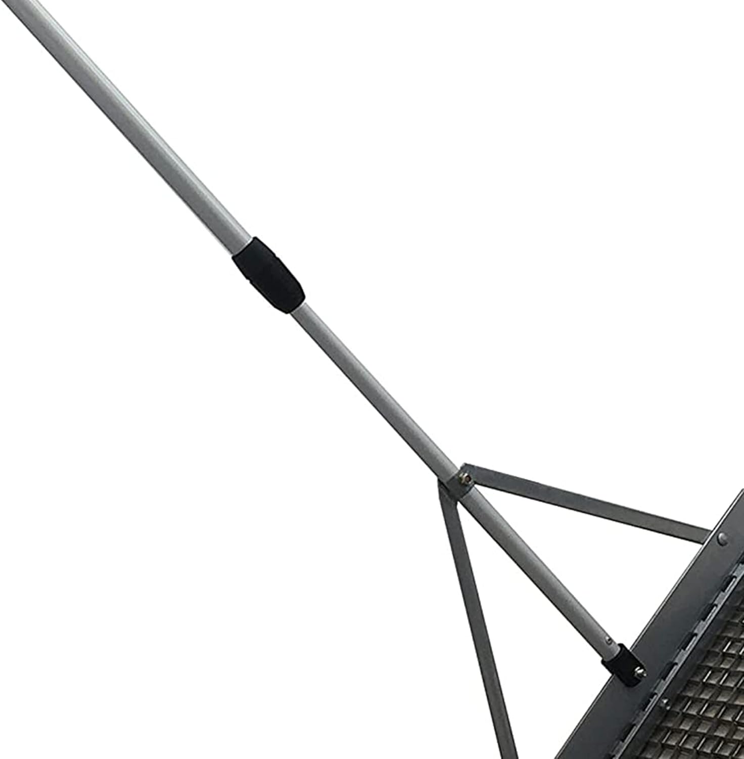 Yard Tuff YTF-218DM Steel Head and Brace Lightweight Aluminum Handle Drag Mop for Gravel, Dirt, and Soil Grading, for Both Hand Dragging and Towing