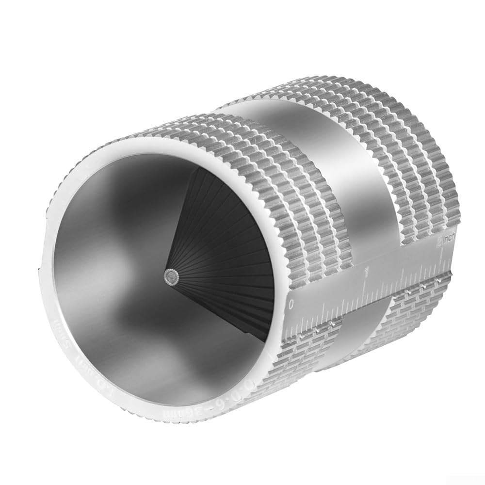 Outil d'ébavurage pour tuyau en cuivre 5/16-2-1/8" double alésoir (argent L