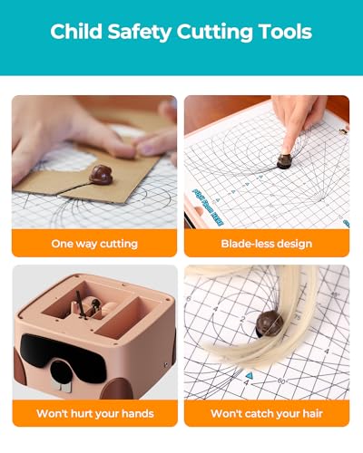 Image of BEAVERBOT Kids Electric Cardboard Cutter for Creative STEM Crafts
