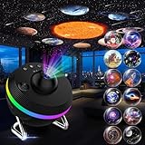 Star Projector, 13 in 1 HD Planetarium Galaxy Projector for Bedroom, Star Projector Galaxy Light...
