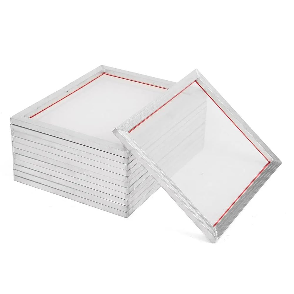 1 szt. aluminiowa rama do sitodruku - wielokrotnego użytku, 120M/300M/350M/380M, poliestrowa rama siatkowa do płytek drukowanych(30x40cm)