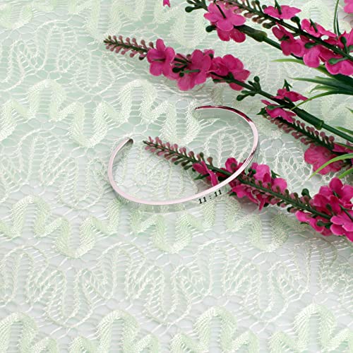 Detailed 11:11 Angel Wing Cuff Bracelet Make A Wish Jewelry (11:11 cuff)4