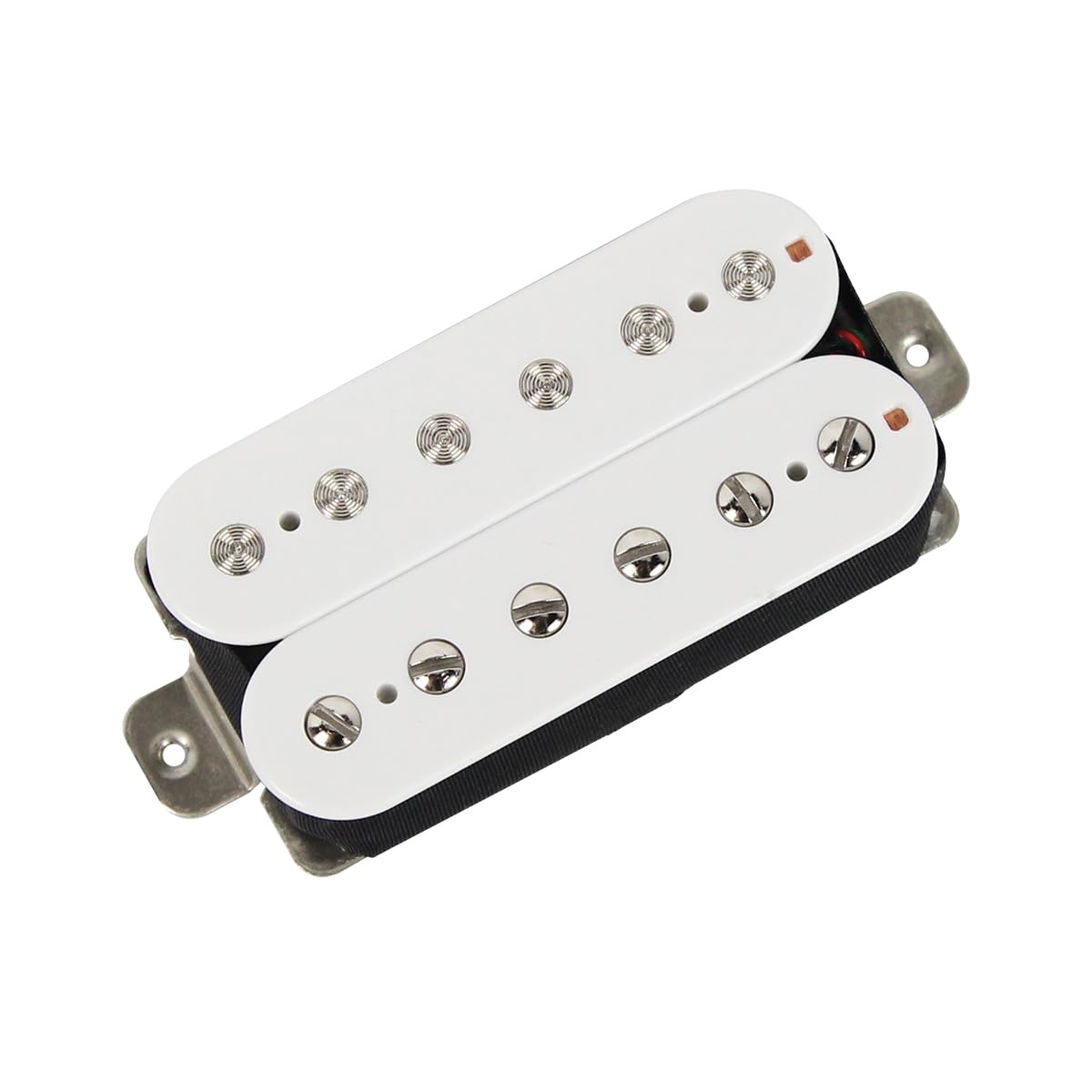 FLEOR Pastillas Humbucker de guitarra blanca Pastilla de puente Alnico 5 14-15k