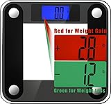 Ozeri Precision II (440 lbs Capacity), with Weight Change Detection Technology & StepOn Activation Digital Bathroom Scale
