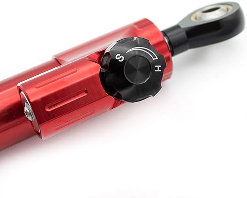 Vista 91 de PROCNC Amortiguador universal ajustable de dirección para motocicleta Kawasaki Z1000 Z750 2003-2009 ZX6R 2005-2016 ZZR1400 ZX14 2006-2012 VERSYS