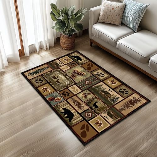 Tapete lavable 60x90 cm para entrada y baño miniatura 6