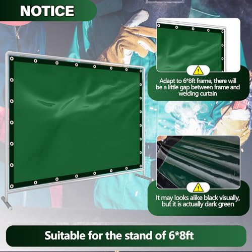 Vincreem 2-Pack Green Curtains