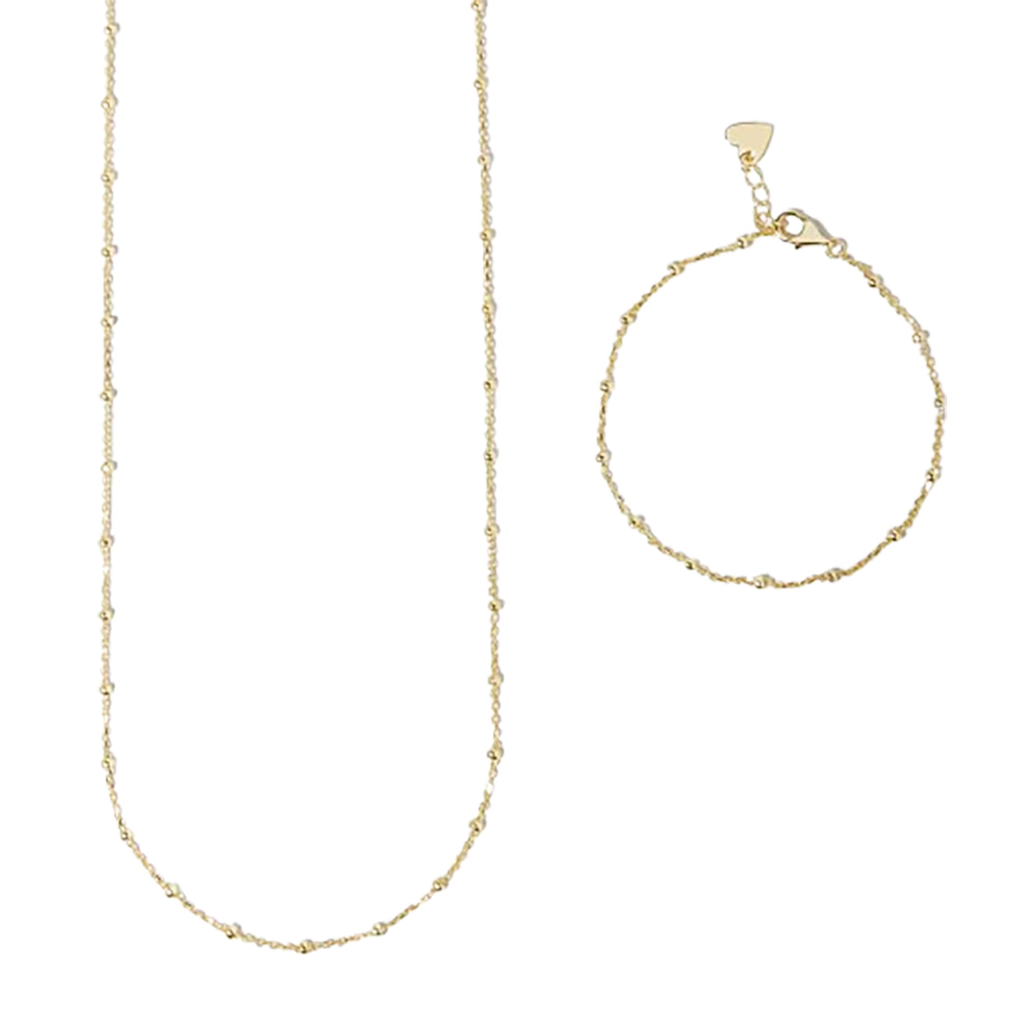 See full amazon price history chart for Dainty Gold Plated Anti Tarnish Bracelet and Necklace Combo Set of 2 Waterproof for Women and Girls Dainty Gold Plated Anti Tarnish Bracelet and Necklace Combo Set of 2 Waterproof for Women and Girls (B0DHZSC4LH) Amazon Price History, Amazon Price Tracker