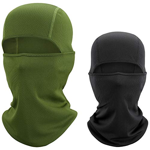 3 Pieces Balaclava Face Mask Men Ski Mask for Men, Summer Breathable Full Face Cover Mask for Motorcycle Cycling Skiing Hunting Outdoor Winter #1