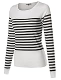 Chloé Bourgeois DIY Cosplay Guide 4 Striped Sweater Top in White and Black
