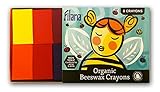 FILANA (8 Block Crayons) Organic Beeswax Block Crayons, Natural, Non Toxic, Safe for Children, Handmade in The US, No Paraffin or Petroleum Waxes, Rich Colors, Glide Easily
