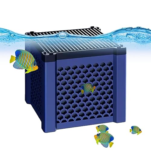 tongfeng Filtro de cubo de acuario, purificador de tanque de agua con fuerte filtración, accesorios de acuario para el hogar, pecera, acuario, fregadero de hotel, tanque de peces de restaurante,