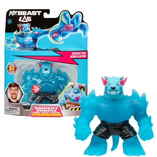 Boneco Colecionável Elástico Goo Jit Zu MrBeast Lab - Pantera Hiper