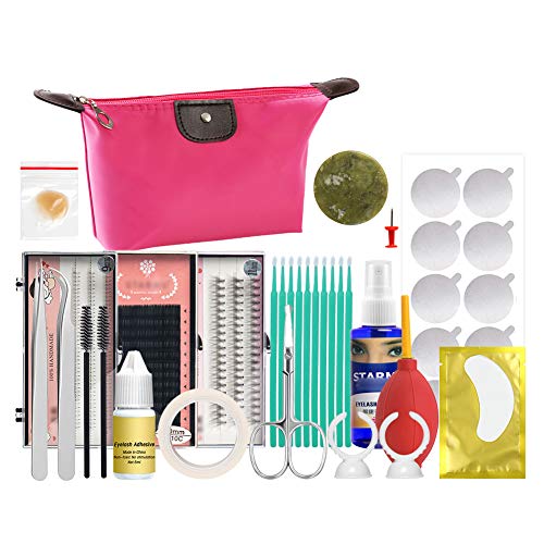 Buqikma false eyelashes extension glue tool practice exercise set…