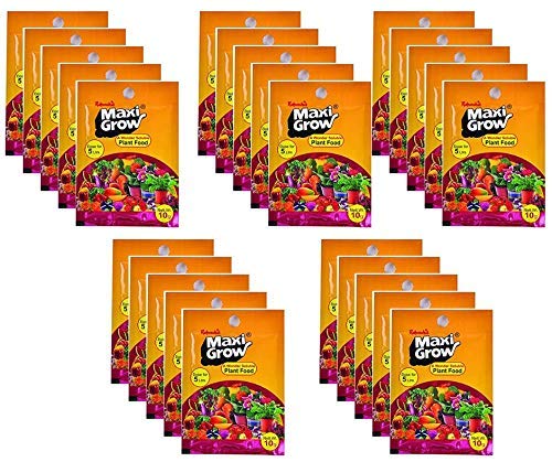 Ratanshi Maxi Grow Water Soluble Powdered Plant Food (Pack Of 25), N-P-K 6-12-36 (B076N4JQYX) Amazon Price History, Amazon Price Tracker
