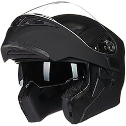 ILM Motorcycle Dual Visor Flip up Modular Full Face Helmet DOT Model 902/902L
