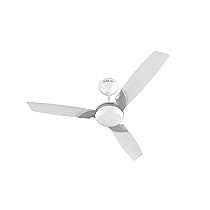 Bajaj Harrier NXG EE 1200 mm White & Silver Ceiling Fan