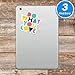 Do What You Love Sticker Inspirational Quotes Stickers - 3 Pack - Set of 2.5, 3 and 4 Inch Vinyl Laptop Stickers - for Laptop, Phone, Water Bottle, Car & More Decal (3 Pack) S1113-3Pack