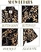 fohemr Mens Luxury Outfit Set Black Gold Shirts And Shorts Chain Print 2 Piece Tracksuit Set Baroque Button Down Hawaiian Suit with Bucket Hats XX-Large