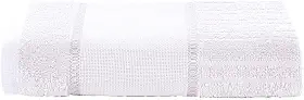 Toalha De Rosto Firenze III Para Bordar, Liso, 50cm X 80cm, Dohler S.A. (0000 - BRANCO, 50cm X 80cm)