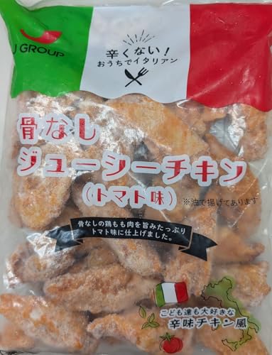 JPS 骨なしジューシーチキン トマト味 1050g×12P P30個 甘辛チキン風 冷凍 業務用