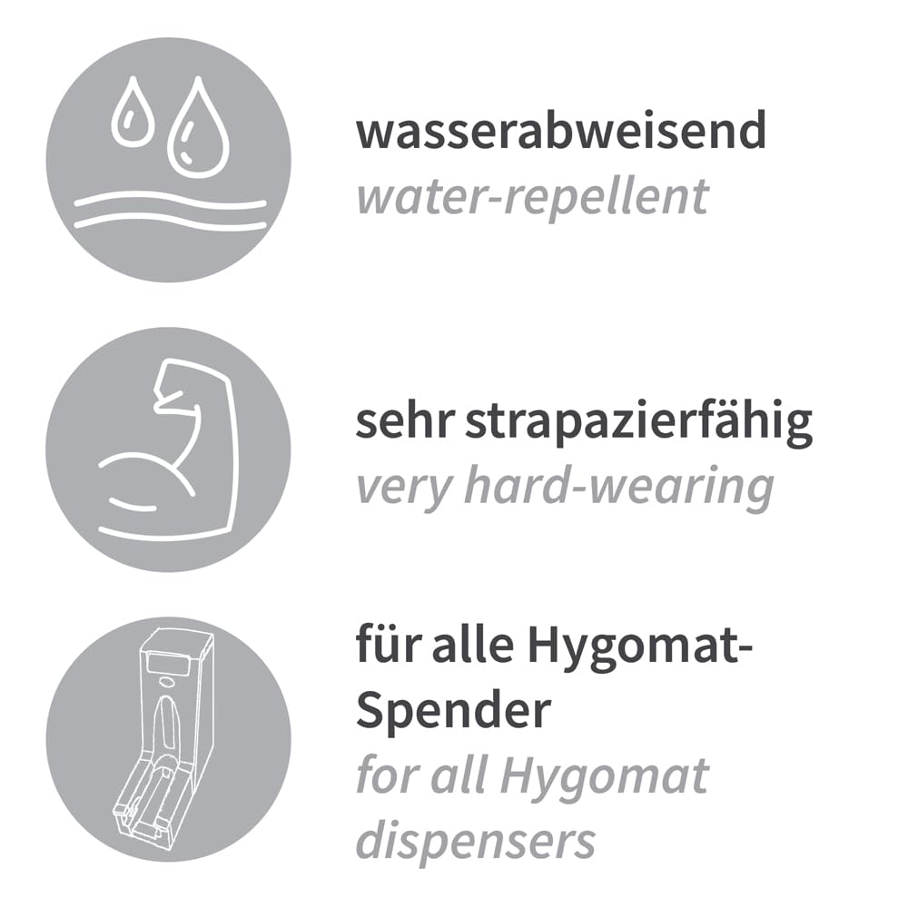 Hygostar Überschuhe für Hygomat, in blau | CPE, Wasserdicht, 1100 Stück (10 x 110 Stück), in Einheitsgröße, Schuhüberzieher, Überziehschuhe, Schuhschutz