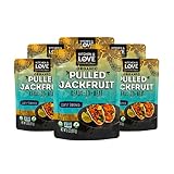 Kitchen and Love, Jackfruit Lightly Seasoned, Organic, Fully Cooked, Versatile Plant Based Meat Alte
