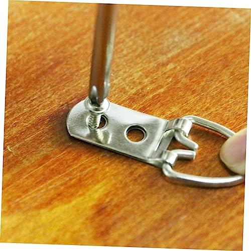 Image of ARTIBETTER 50pcs Heavy Duty D- Picture Frame Hangers Robust Hanging Hardware for Photos Art Decorations for Home Office Gallery Use Versatile Wall Mounting