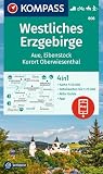 KOMPASS Wanderkarte 806 Westliches Erzgebirge, Aue, Eibenstock, Kurort Oberwiesenthal 1:50.000: 4in1 Wanderkarte mit Aktiv Guide und Detailkarten ... Fahrradfahren. Langlaufen. Reiten.