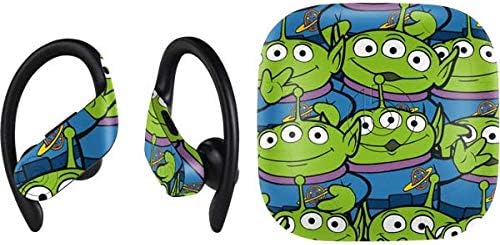 Skinit Calcomanía de audio compatible con PowerBeats Pro Diseño oficial de Disney Toy Story Alien Collage
