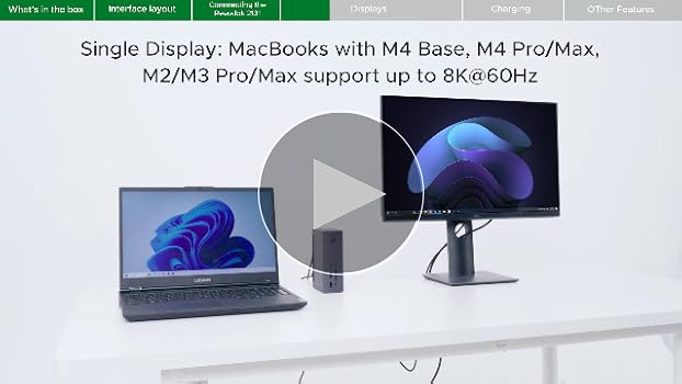 その他 UGREEN Revodok 13-in-1 Thunderbolt 5 Amazon.com: UGREEN Revodok Max 2131 Thunderbolt 5 Dock, 13