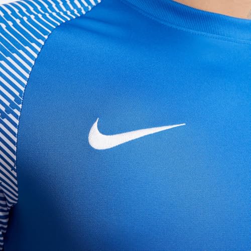 NIKE DH8031-463 M NK DF ACADEMY JSY SS T-shirt Men's ROYAL BLUE/WHITE/WHITE Size M