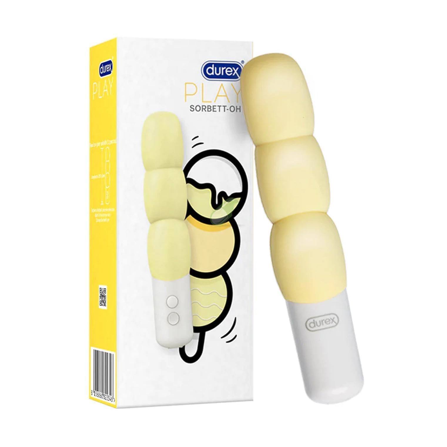 Durex Play Sorbett-Oh, Sex Toy, Vibratore a Velocità Regolabile, Waterproof