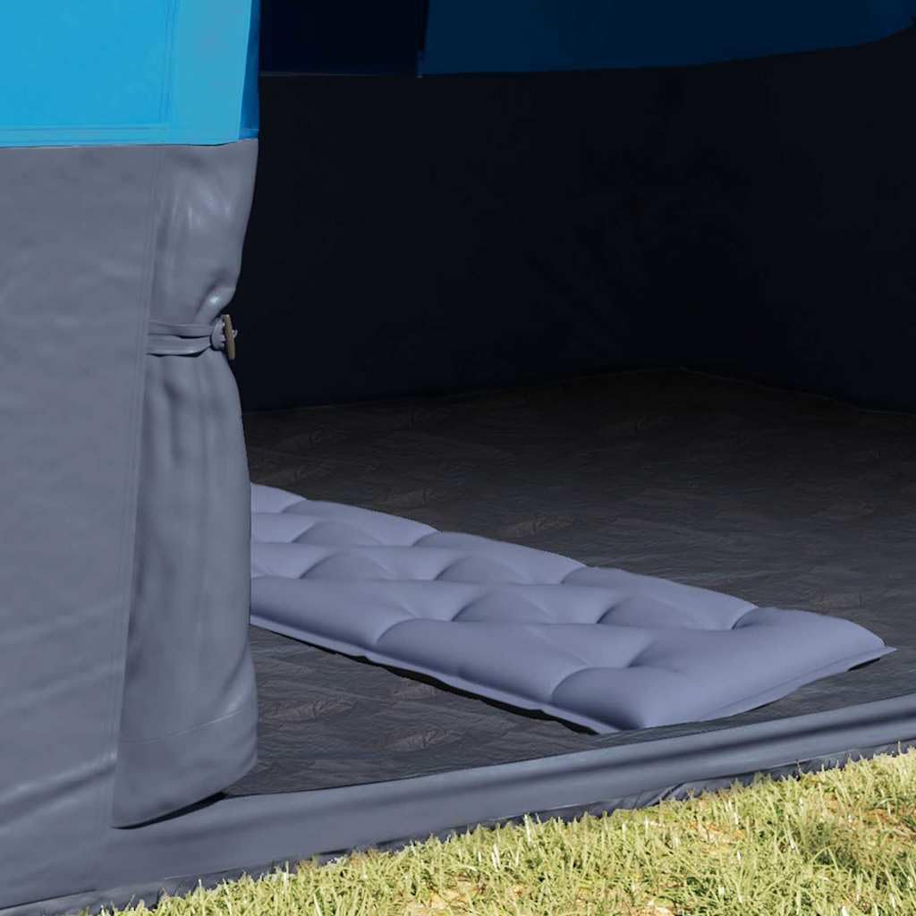 Taft niebieski namiot wewnętrzny dla 4 osób, wodoszczelny namiot kempingowy z dachem i miejscem do przechowywania, 280 x 220 x 176 cm, outdoorowy namiot pop-up na plażę, łatwy montaż, wiatroszczelna