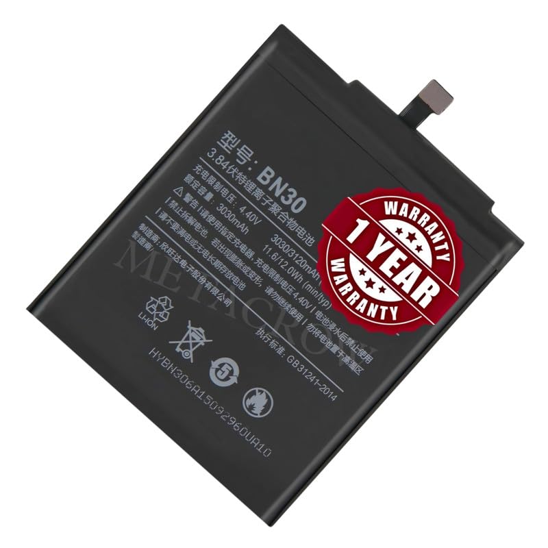 Image of Original BN30 Battery Compatible with Xiaomi Redmi 4A - (3120mAh) - 1 Year Warranty BC45