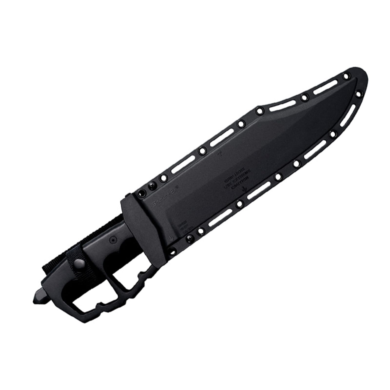 Cold Steel, Nóż Bowie, Chaos Bowie, ostrze: 26,7 cm, Clip Point, nóż outdoorowy, czarny
