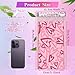 Cabaubl Bubble Mailers 5x10 Inch,50 Pack Small Padded Envelopes,Pink Poly Bubble Mailers,Waterproof Self Sealing Bubble Envelopes Mailing for Shipping,Packing,Small Business,Cute Design