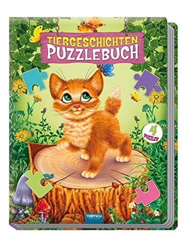 Trötsch Tiergeschichten Puzzlebuch: Beschäftigungsbuch Entdeckerbuch Puzzlebuch