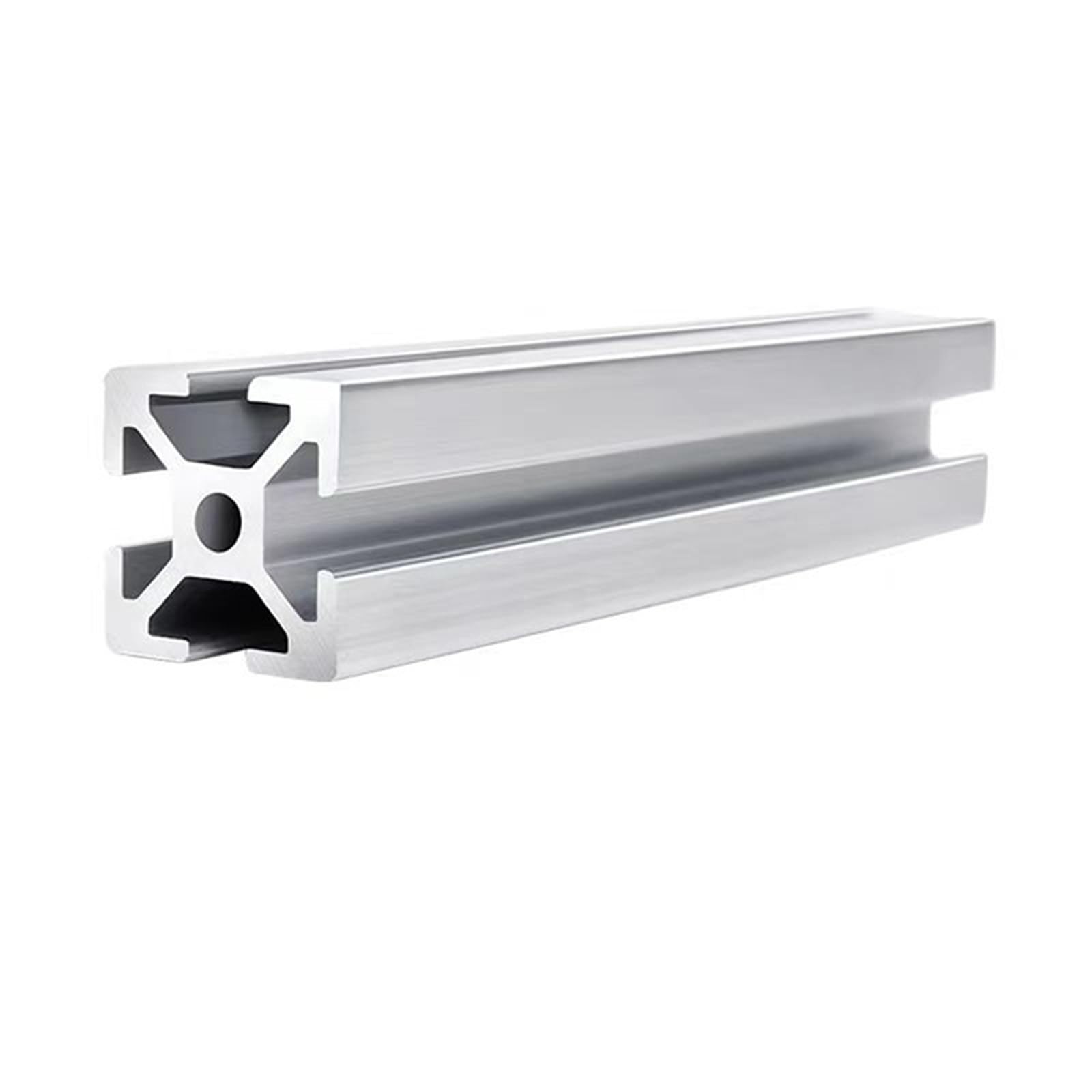 GTPBAO Profilo estruso in alluminio 1515, foro da 3,3 mm, standard europeo, anodizzato argento, tubo quadrato 15x15 mm for ripiani espositivi for stampanti 3D Binario estruso(800mm)